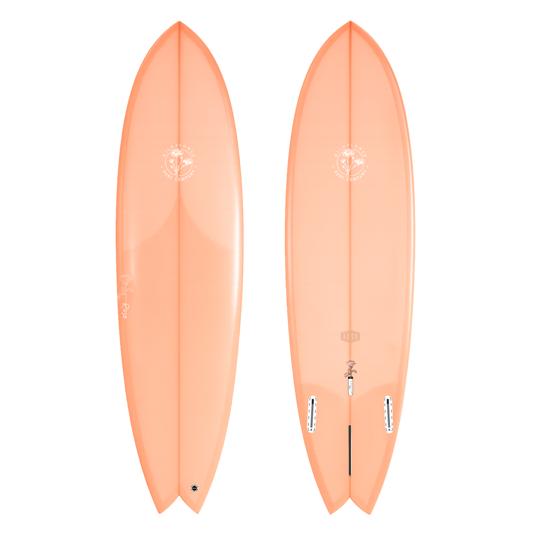Wildflower Rose - Coral Surfboards - SURFBOARDS