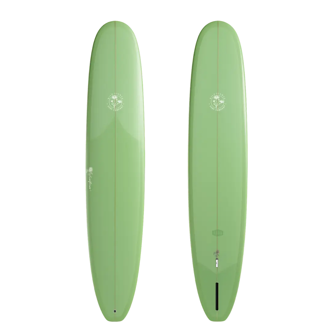 Wildflower Sunflower Longboard - Green