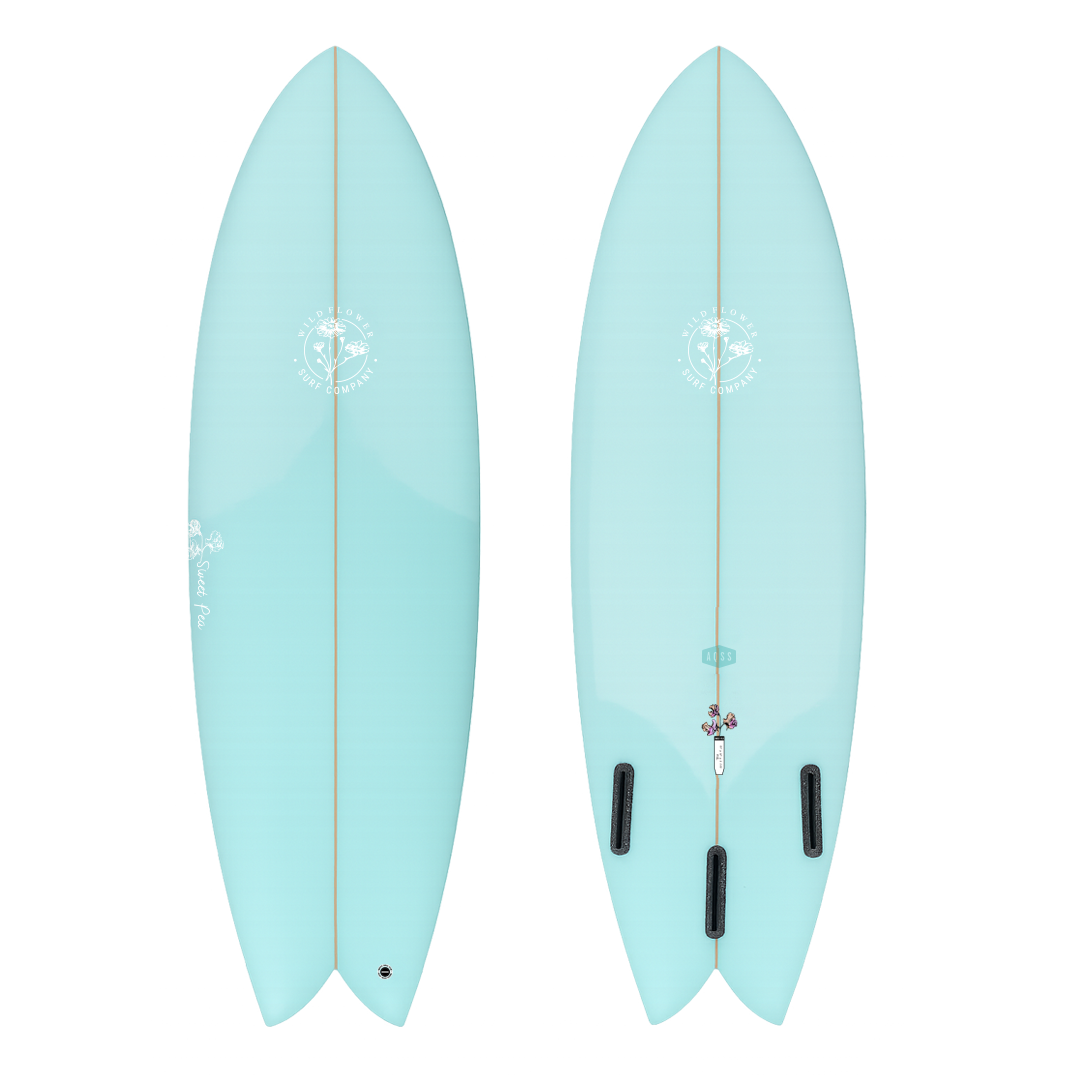 Wildflower Sweet Pea - Mint Surfboards - SURFBOARDS