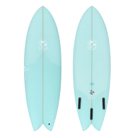 Thumbnail for Wildflower Sweet Pea - Mint Surfboard