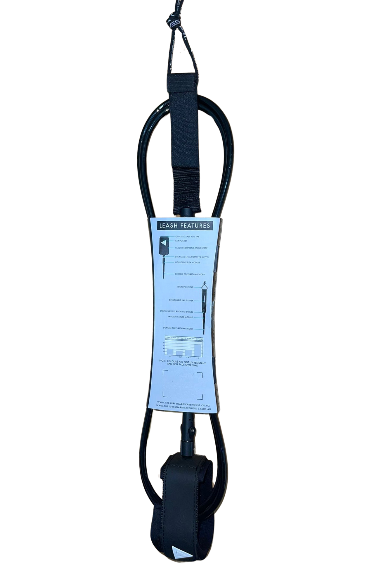 Vessel Premium Leg Rope - 10.0
