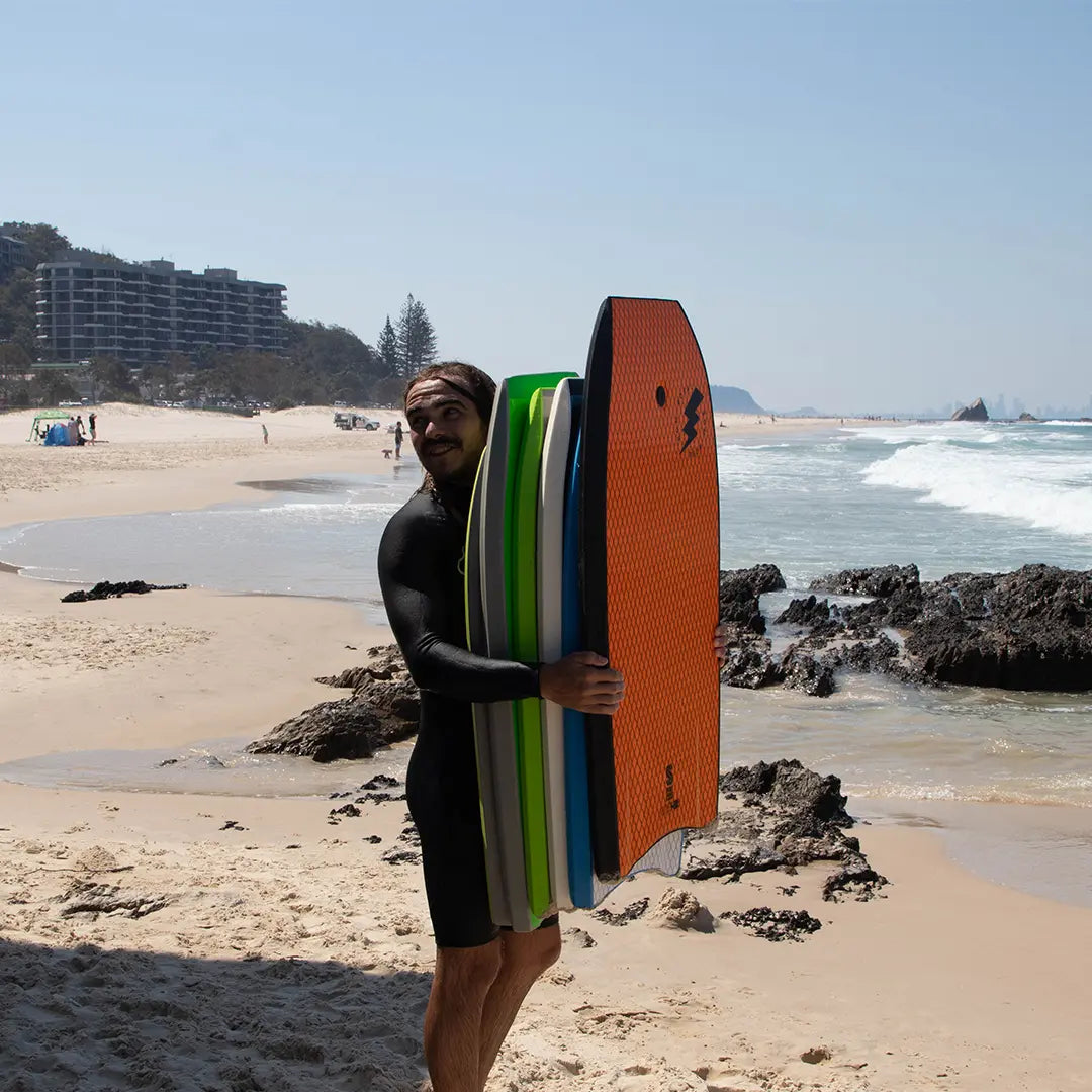 Bom Bora Bodyboard - Elite - Black/Orange 42"