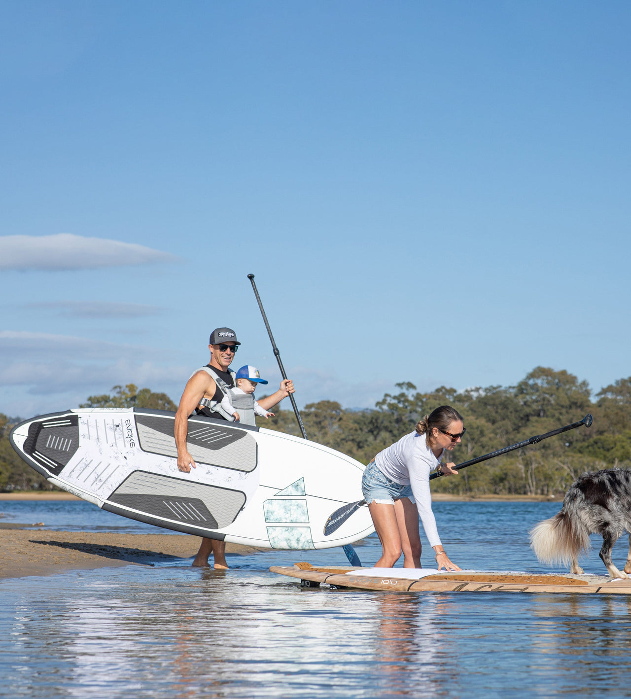 Waterborn SUP - Evoke Original - Grey - Good Wave Australia