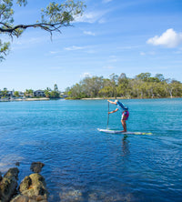 Thumbnail for Waterborn SUP - Evoke Carbon - Neon Yellow - Good Wave Australia