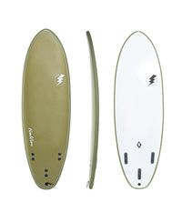 Thumbnail for Bom Bora Softboard - Olive Green 5.7