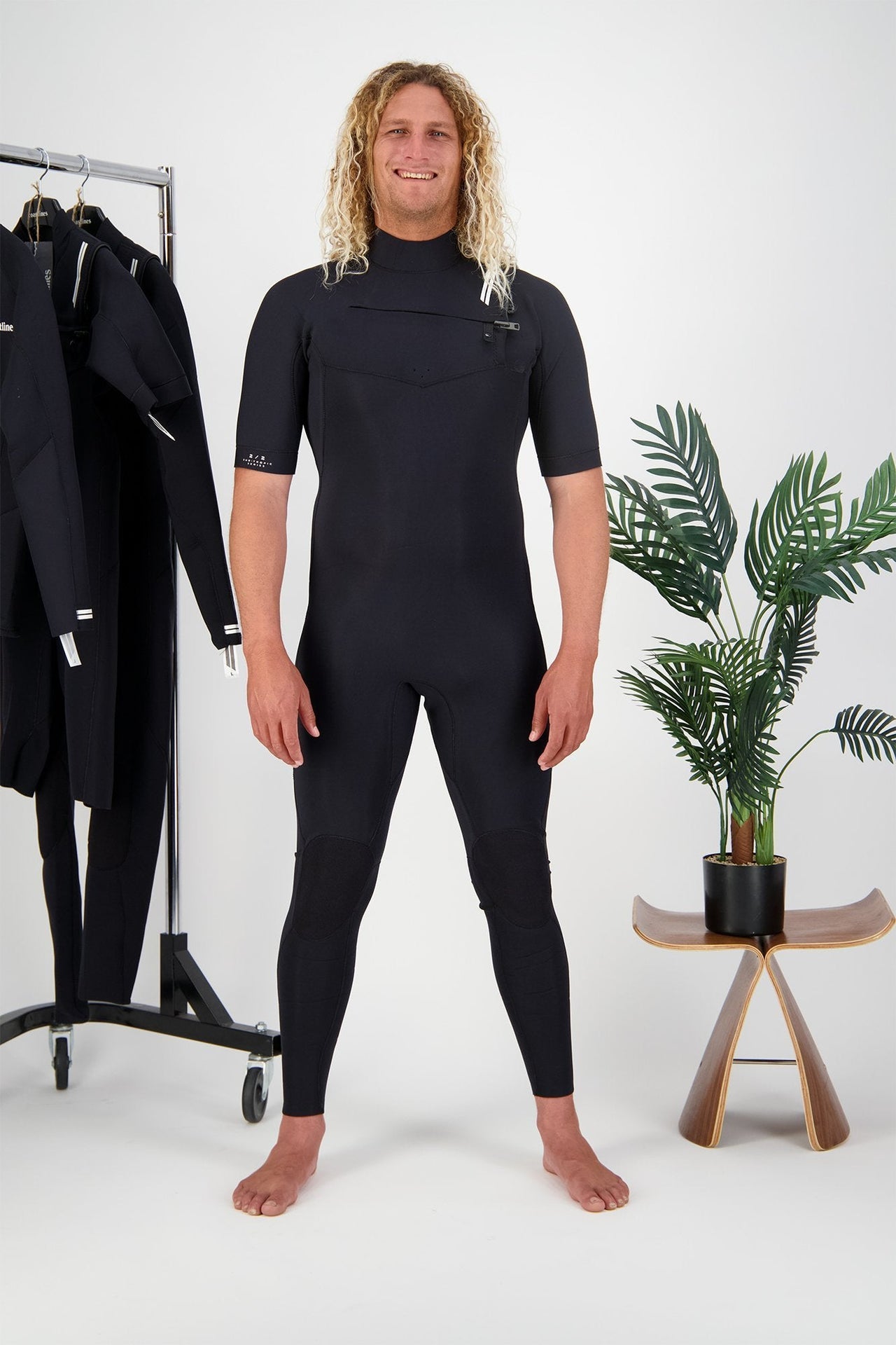 Premium Mens 2/2 Chestzip Shortsleeve Springsuit/Steamer