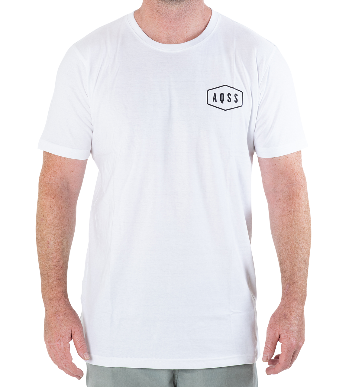 AQSS T-Shirt - White - Good Wave Australia