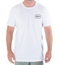Thumbnail for AQSS T-Shirt - White - Good Wave Australia