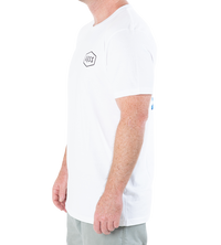 Thumbnail for AQSS T-Shirt - White - Good Wave Australia