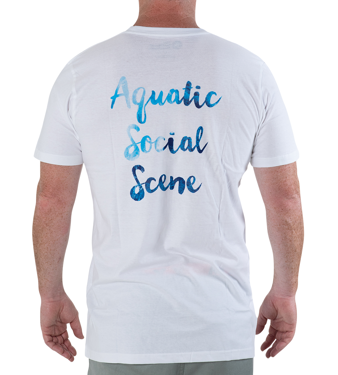 AQSS T-Shirt - White - Good Wave Australia