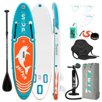 Thumbnail for Funwater Pacific Dolphin 10' Inflatable Paddle Board SUP - Good Wave Australia