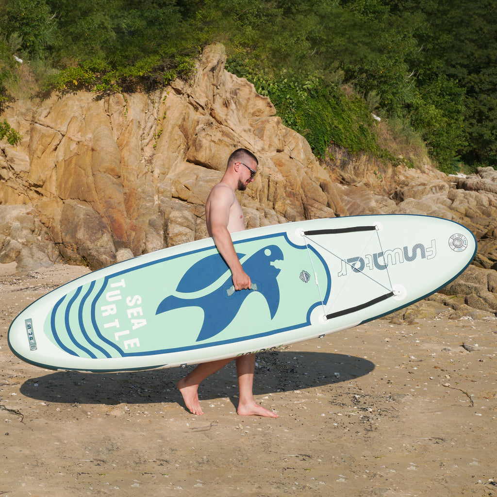 Funwater Marine Turtle 10'6" Inflatable Paddle Board SUP - Good Wave Australia