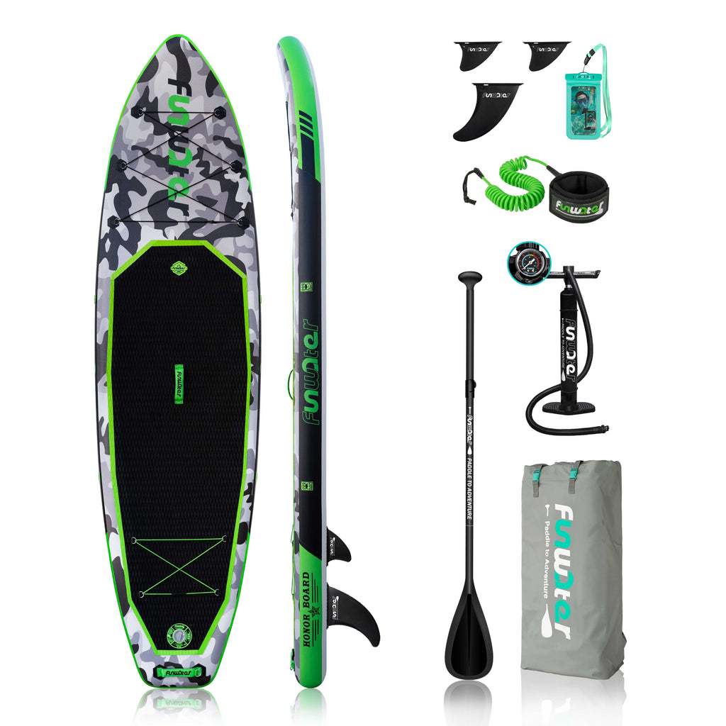 Funwater Tribute 10'8" Inflatable Paddle Board SUP - Good Wave Australia