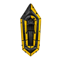 Thumbnail for Kokopelli Packraft Rogue R-Deck (Removable Spraydeck) - Yellow - Good Wave Australia