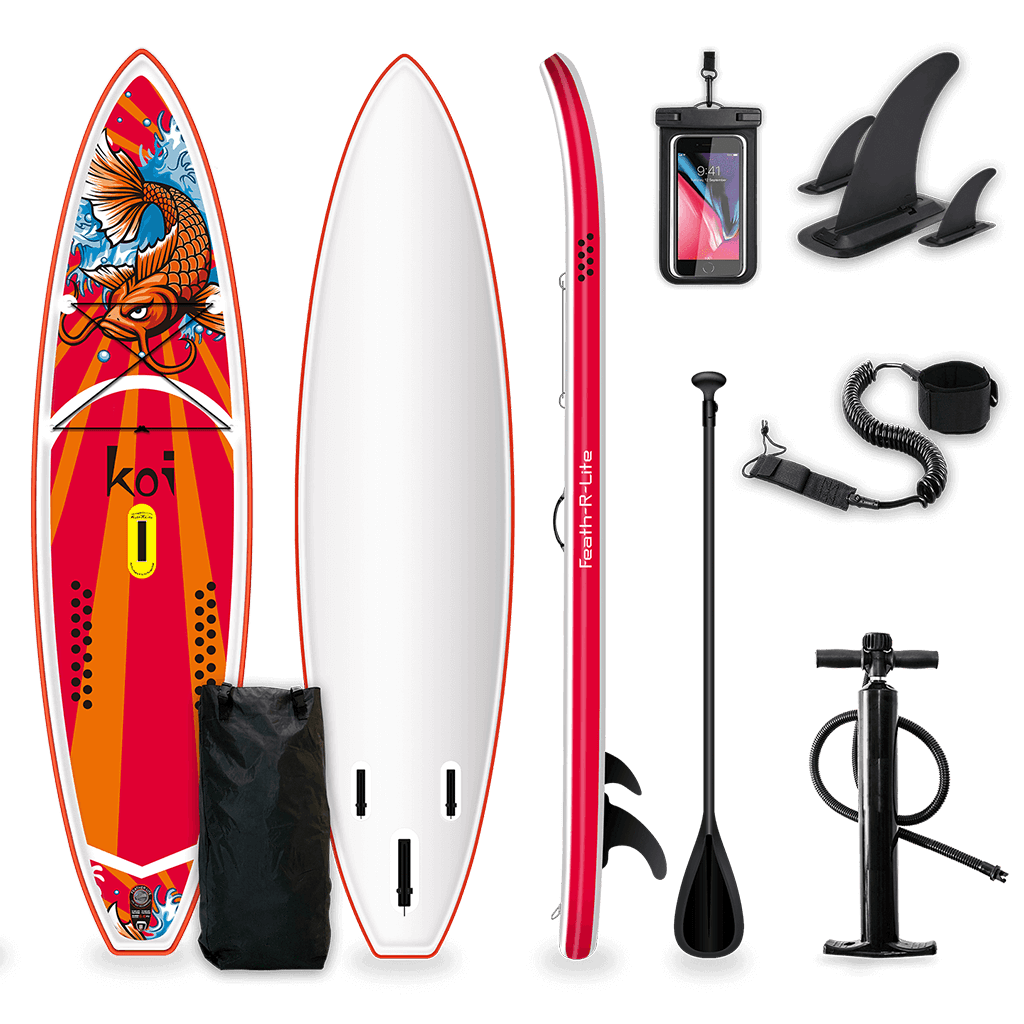 Funwater Feath-R-Lite Inflatable Paddle Board SUP Koi sup Funwater