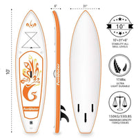 Thumbnail for Funwater Lyrebird10' Inflatable SUP 4