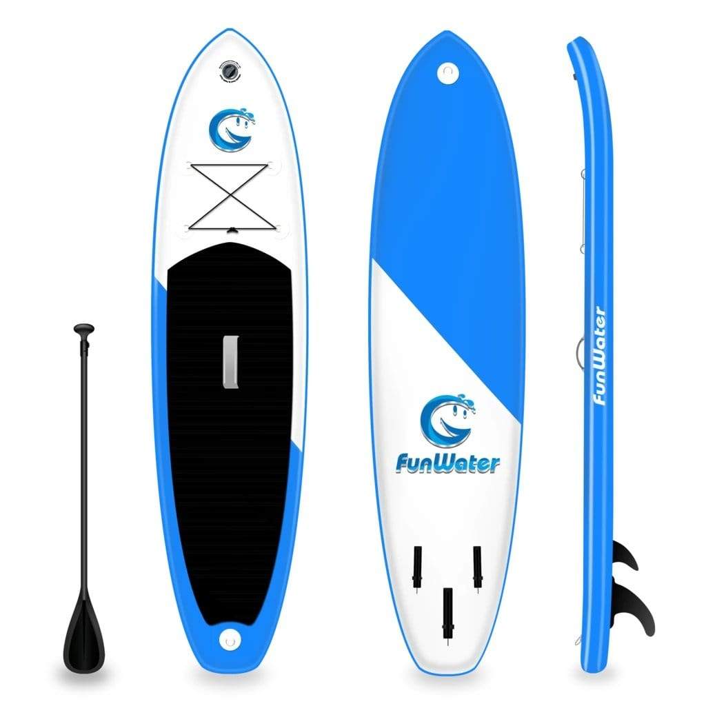 Funwater Smiling Face 11' Inflatable Paddle Board SUP 2