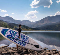Thumbnail for Funwater Tiki Inflatable Paddle Board SUP lake
