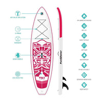 Thumbnail for Funwater Tiki Inflatable Paddle Board SUP - Pink - Good Wave Australia